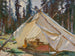 En telt i Rocky Mountains - John Singer Sargent — visning af kunstværket