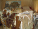En kunstner i sit atelier - John Singer Sargent — visning af kunstværket