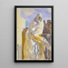 Kvinde arabisk - John Singer Sargent — indrammet kunstværk på væggen