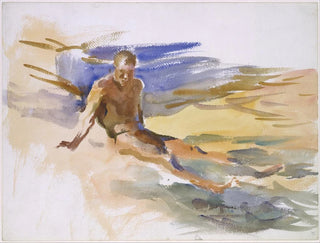 Baderinde i Florida - John Singer Sargent — visning af kunstværket