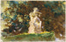 Boboli-haven, Firenze - John Singer Sargent — visning af kunstværket