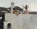 Fille de Capri sur un toit - John Singer Sargent — visning af kunstværket