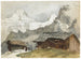 Chalets Breithorn i Mürren - John Singer Sargent — visning af kunstværket