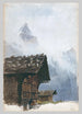 Chalets Mürren - John Singer Sargent — visning af kunstværket