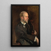 Charles Martin Loeffler - John Singer Sargent — indrammet kunstværk på væggen