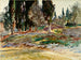 Cyprès ved Gardasøen i San Vigilio - John Singer Sargent — visning af kunstværket