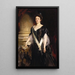 Duchesse Louise Margaret de Connaught 1860-1917 née prinsesse af Preussen - John Singer Sargent — indrammet kunstværk på væggen