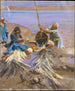 Les Égyptiens font monter l'eau du Nil - John Singer Sargent — visning af kunstværket