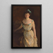 Ellen Sears Amory Anderson Curtis 1868-1952 - John Singer Sargent — indrammet kunstværk på væggen