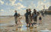 På vej ud at fiske - John Singer Sargent — visning af kunstværket