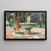 Fontaine des Poupées, Villa Borghèse, Rom - John Singer Sargent — indrammet kunstværk på væggen