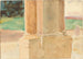 Frascati Studie af arkitektonisk - John Singer Sargent — visning af kunstværket