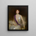 Grace Elvina Marquise Curzon de Kedleston - John Singer Sargent — indrammet kunstværk på væggen