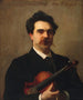Johannes Wolff 1861-1931 hollandsk violinist - John Singer Sargent — visning af kunstværket