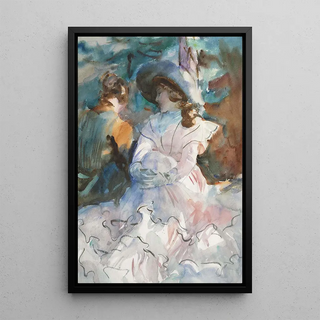 John Singer Sargent - Ladies in the Shade Abris.webp