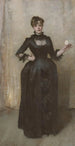 Dame à la rose Charlotte Louise Burckhardt - John Singer Sargent — visning af kunstværket