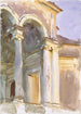 Loggia Villa Giulia Rom - John Singer Sargent — visning af kunstværket