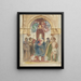 La Vierge à l'Enfant et les Saints - John Singer Sargent — indrammet kunstværk på væggen