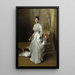 Margaret Stuyvesant Rutherfurd White Mme Henry White - John Singer Sargent — indrammet kunstværk på væggen