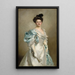 Mary Crowninshield Endicott Chamberlain Mme Joseph Chamberlain - John Singer Sargent — indrammet kunstværk på væggen