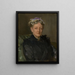 Mary Eliza Mead - John Singer Sargent — indrammet kunstværk på væggen