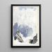 Matterhorn fra Zmutt-gletsjeren Zermatt 2 - John Singer Sargent — indrammet kunstværk på væggen