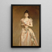 Mlle Grace Woodhouse - John Singer Sargent — indrammet kunstværk på væggen
