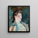 Mademoiselle Violet Sargent - John Singer Sargent — indrammet kunstværk på væggen