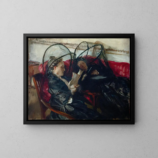 Myggenet - John Singer Sargent — indrammet kunstværk på væggen