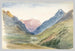 Vue de montagne à Bormio - John Singer Sargent — visning af kunstværket