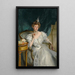Mme William George Raphael - John Singer Sargent — indrammet kunstværk på væggen
