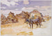 Mules og ruiner - John Singer Sargent — visning af kunstværket