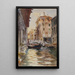 Ponte della Canonica - John Singer Sargent — indrammet kunstværk på væggen