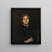 Portrait af Mme Raphael Pumpelly - John Singer Sargent — indrammet kunstværk på væggen