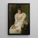 Portrait af Mme Charles Beatty Alexander - John Singer Sargent — indrammet kunstværk på væggen