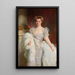Portrait af Mme JP Morgan Jr født Jane Norton Grew 1868-1925 - John Singer Sargent — indrammet kunstværk på væggen