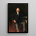 Portrait af Woodrow Wilson - John Singer Sargent — indrammet kunstværk på væggen