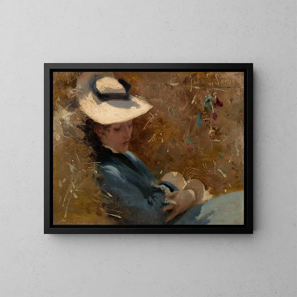 Repos - John Singer Sargent — indrammet kunstværk på væggen