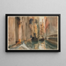 Rio di San Salvatore Venise - John Singer Sargent — indrammet kunstværk på væggen