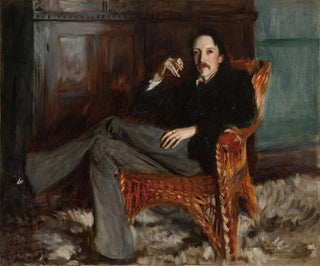 Robert Louis Stevenson - John Singer Sargent — visning af kunstværket