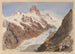 Schreckhorn Eismeer - John Singer Sargent — visning af kunstværket