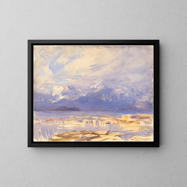Sirmione - John Singer Sargent — indrammet kunstværk på væggen