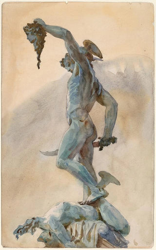 John Singer Sargent - Sketch of Cellinis Perseus.webp
