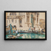 La Façade de La Salute Venise - John Singer Sargent — indrammet kunstværk på væggen