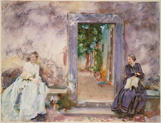 Le Mur de have - John Singer Sargent — visning af kunstværket