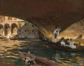 Le Rialto - John Singer Sargent — visning af kunstværket
