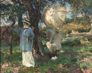 Les croqueurs - John Singer Sargent — visning af kunstværket