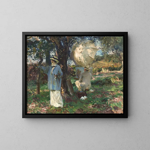 Les croqueurs - John Singer Sargent — indrammet kunstværk på væggen