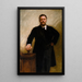 Theodore Roosevelt - John Singer Sargent — indrammet kunstværk på væggen