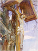 Tyrolsk korsfæstelsesmaleri - John Singer Sargent — visning af kunstværket